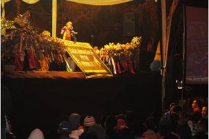Pertunjukan Wayang Golek dalam rangka Malam Apresiasi Pajak 2015 